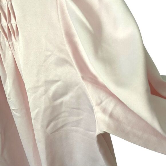 Vintage Erika Taylor Intimates Long Sleeve Pink Floral Sleepwear in Size Medium - Picture 9 of 11
